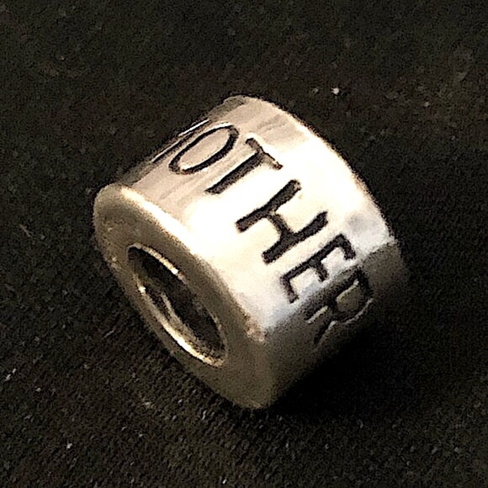 Sterling Silver Mother Bracelet Charm